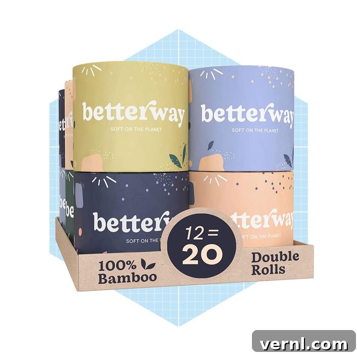 Bamboo Toilet Paper: Your Guide to a Greener Bathroom 2 Betterway Bamboo Toilet Paper
