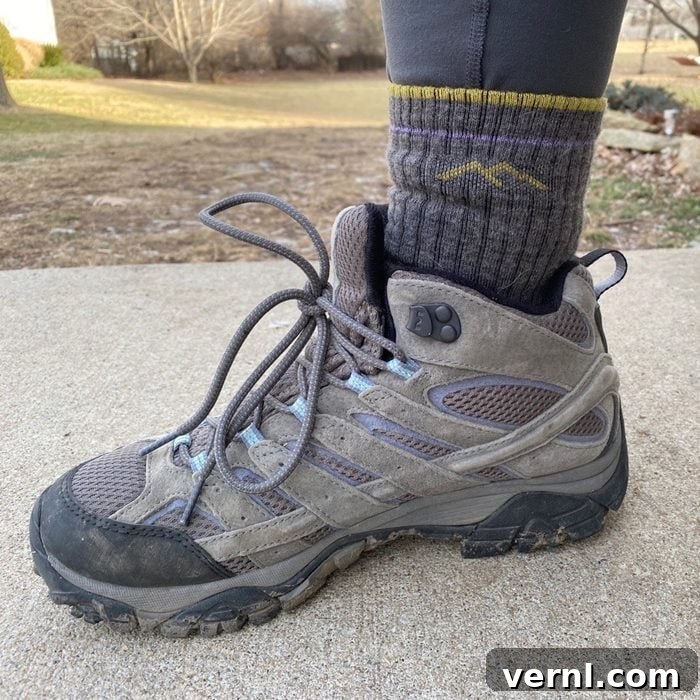 Darn Tough Socks: Our New Daily Essential 2 Darn Tough Socks with women's hiking boot