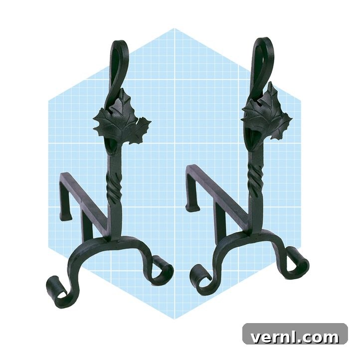 Choosing the Best Fireplace Andirons and Grates 2 Fireplace Andirons