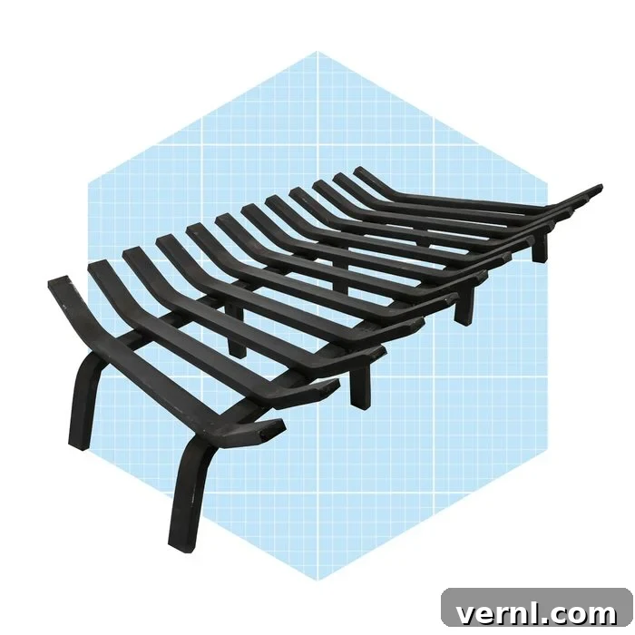 Choosing the Best Fireplace Andirons and Grates 3 Fire Place Grate