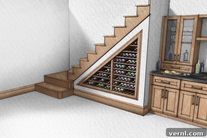 Beyond the Broom Closet: 5 Brilliant Under-Stair Ideas 2 Fh23mar 623 53 Wine
