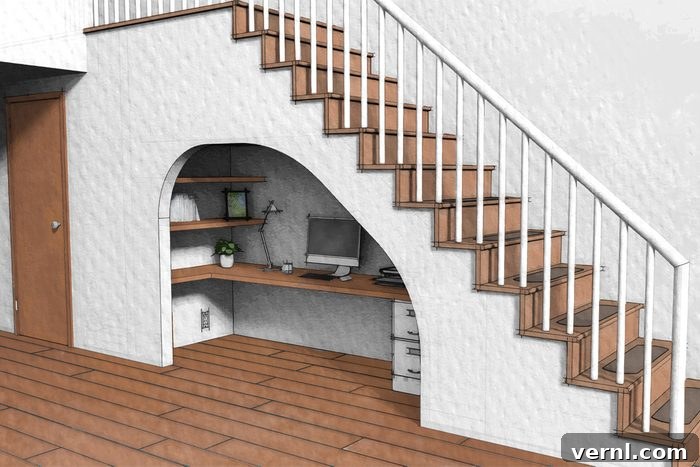 Beyond the Broom Closet: 5 Brilliant Under-Stair Ideas 3 Fh23mar 623 53 Office