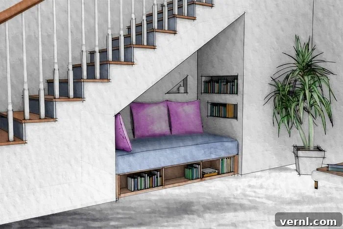 Beyond the Broom Closet: 5 Brilliant Under-Stair Ideas 4 Fh23mar 623 53 Readingnook