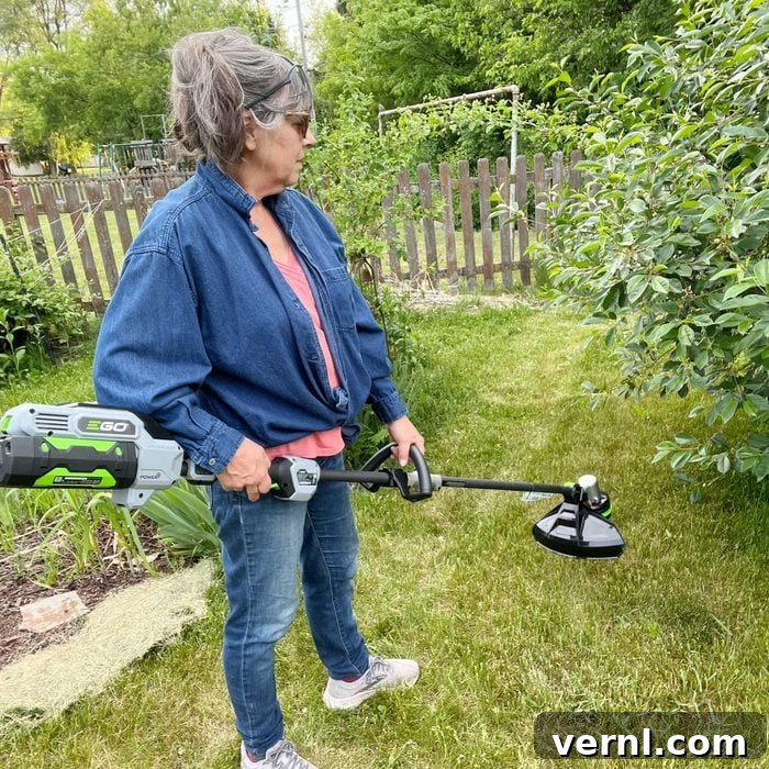 EGO String Trimmer: Top-Rated Power with Powerload Technology 4 Ego String Trimmer