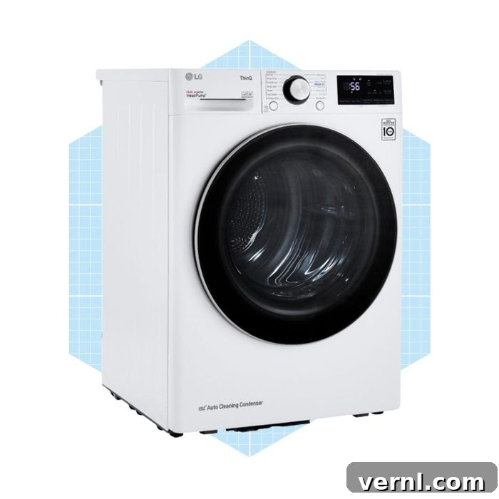 Energy Star Certified Lg Stackable Smart Dryer