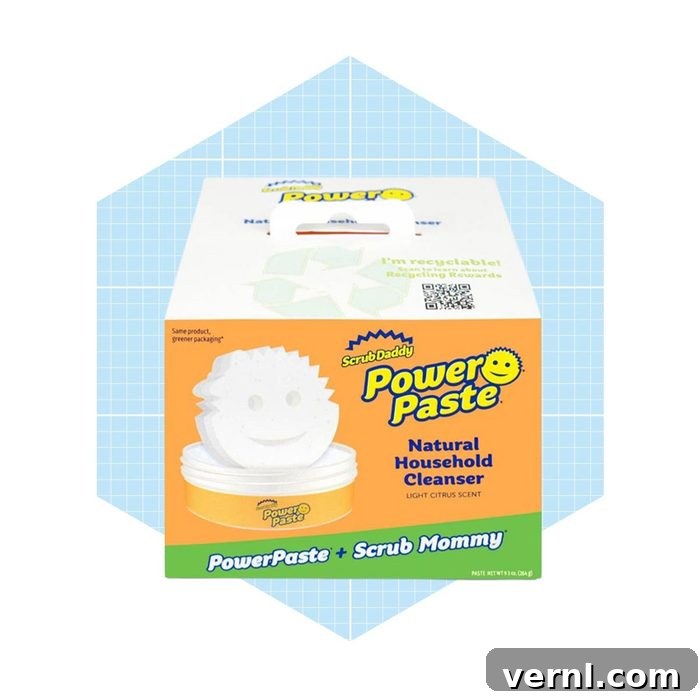 Scrub Daddy Power Paste: Your Essential Guide to Usage, Reviews, and Buying 5 Scrub Daddy Power Paste before and after cleaning demonstration.