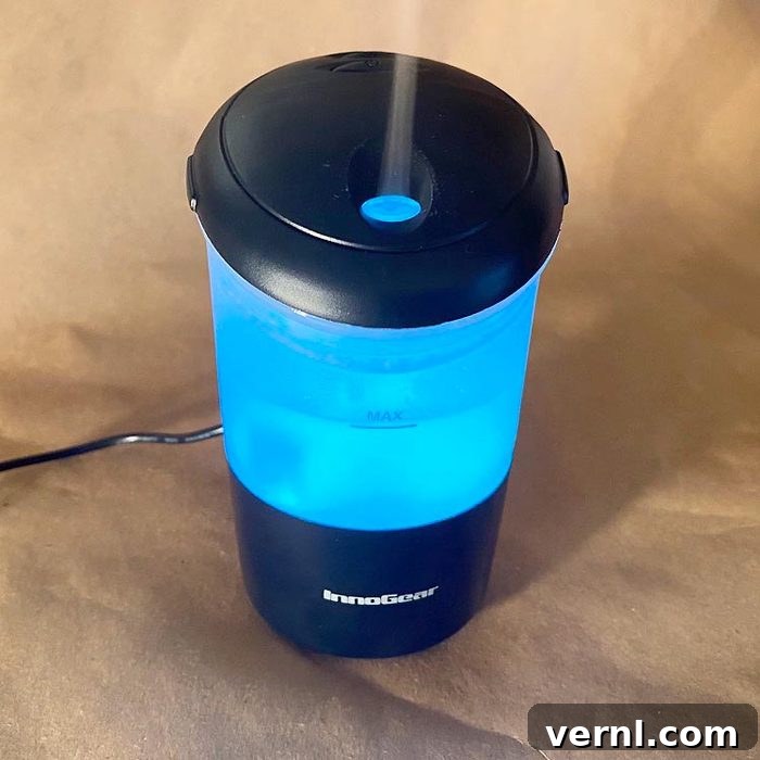 Enhance Your Commute Best Essential Oil Car Diffusers 2 Innogear Car Diffuser glowing blue