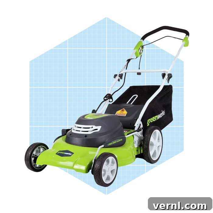 Greenworks 12 Amp 20' Corded Lawn Mower