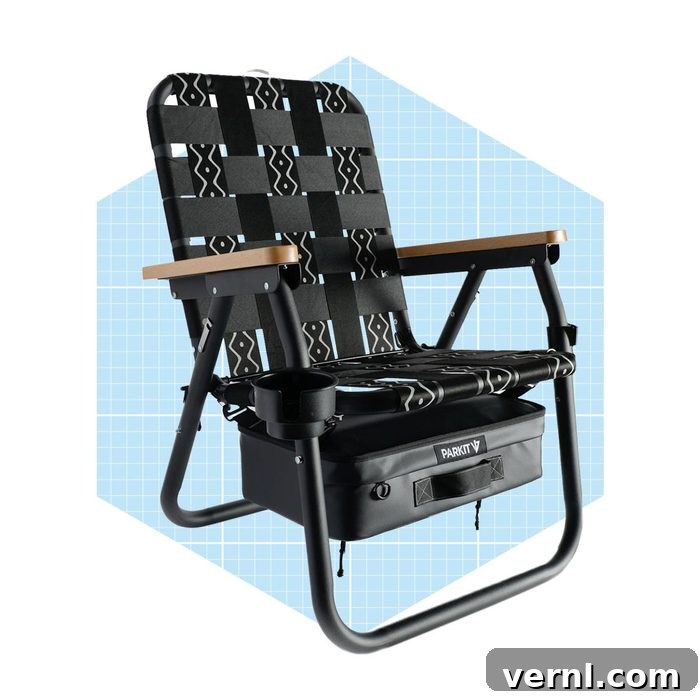 The Camping Chair That Does It All: Built-In Backpack and Cooler 3 Parkit Voyager Cooler Chair - Ready for Your Next Adventure