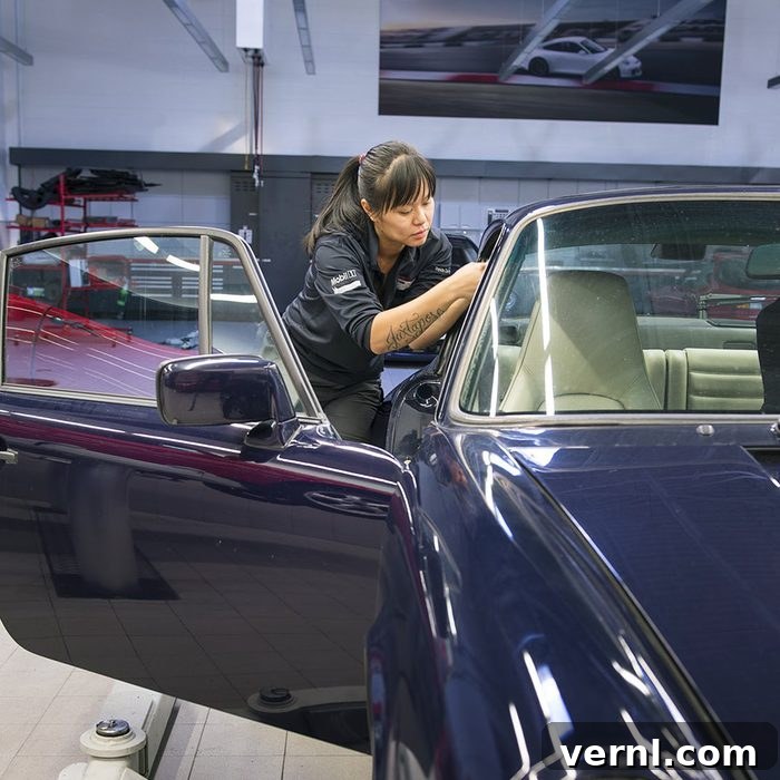 Wrenching Stereotypes: Nhu Nguyen, An Automotive Restoration Pioneer 2 Nhu Nguyen working on restoring a car