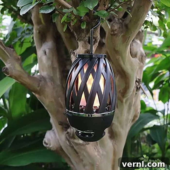 Flameless Outdoor Torch Speaker: Ambiance and Audio 2 Anerimst Bluetooth Speaker With Lights