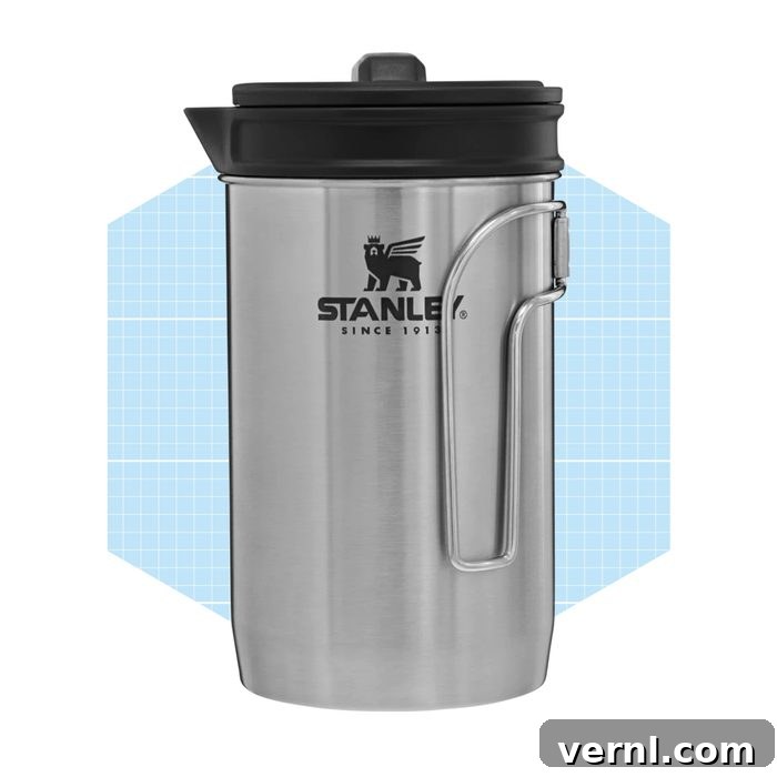 Stanley's Portable Press for Ultimate Adventure Coffee 3 Stanley’s Outdoor Coffee Brewer for Camping