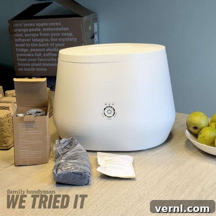 Lomi Composter Review: 24-Hour Food Waste Transformation 2 Lomi Composter