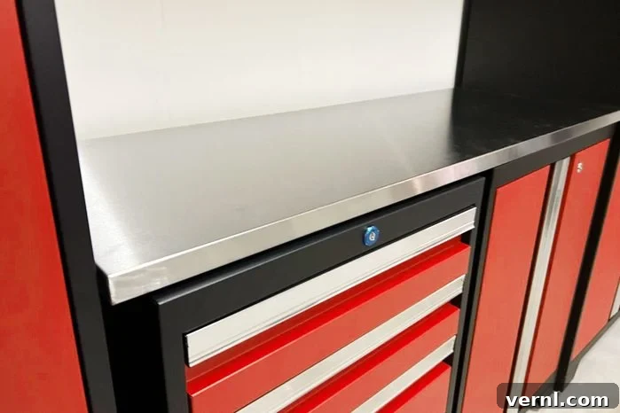 NewAge Customizable Garage Cabinets We Put Them To The Test 4 Planned Layout for NewAge Garage Cabinets