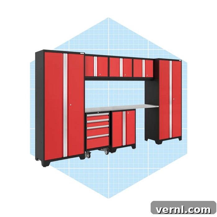 NewAge Customizable Garage Cabinets We Put Them To The Test 8 Shop NewAge Garage Cabinets at Major Retailers