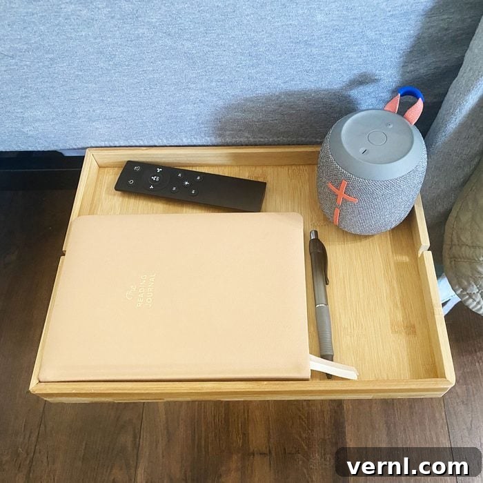 Unlock Bedside Space BedShelfie Our Tried and True Solution 2 Bedside Table