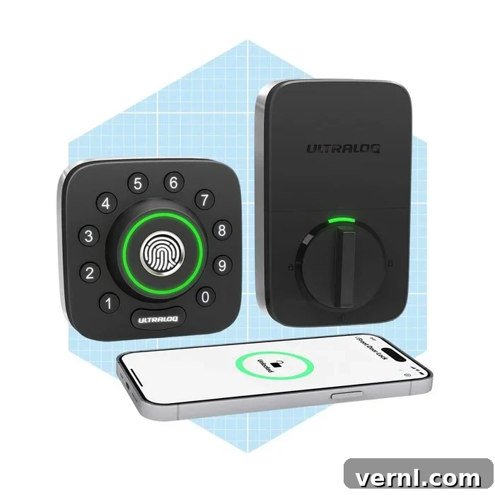 Unlock Peace of Mind: Easy Smart Lock Now On Sale 2 The Ultraloq Smart Lock
