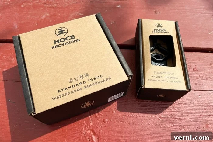 Nocs Provisions Standard Issue 8x25 Binoculars A Comprehensive Field Test 2 Nocs Provisions Waterproof Binoculars box