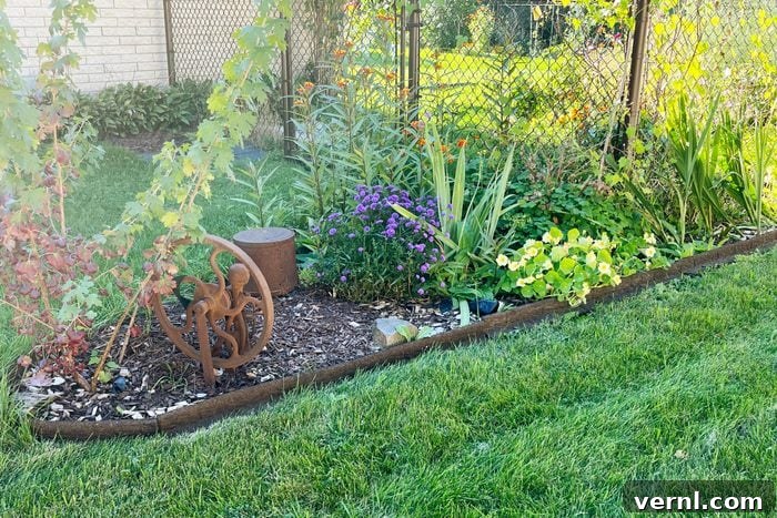 EcoBorder Kauçuk Bahçe Kenarlığı İncelemesi: İşe Yarıyor Mu, Değer Mi? 5 Ecoborder Rubber Landscape Edging garden 4 years later