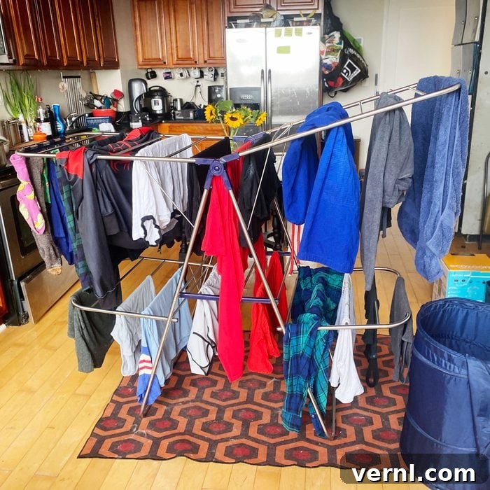 The Songmics Drying Rack: One Rack, Many Loads 3 Songmics Clothes Drying Rack