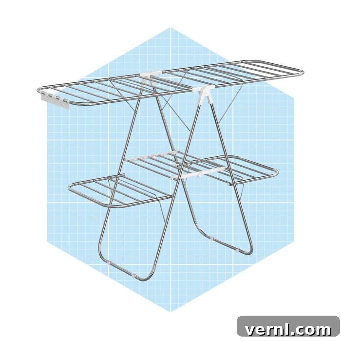The Songmics Drying Rack: One Rack, Many Loads 4 Songmics Clothes Drying Rack Ecomm Via Amazon