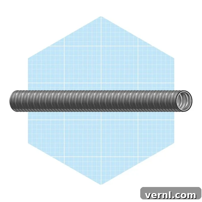 Demystifying Electrical Conduit Wiring 4 Liquidtight Flexible Metal Conduit (LFMC) for outdoor and wet locations