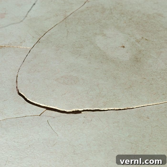 cracked epoxy floor