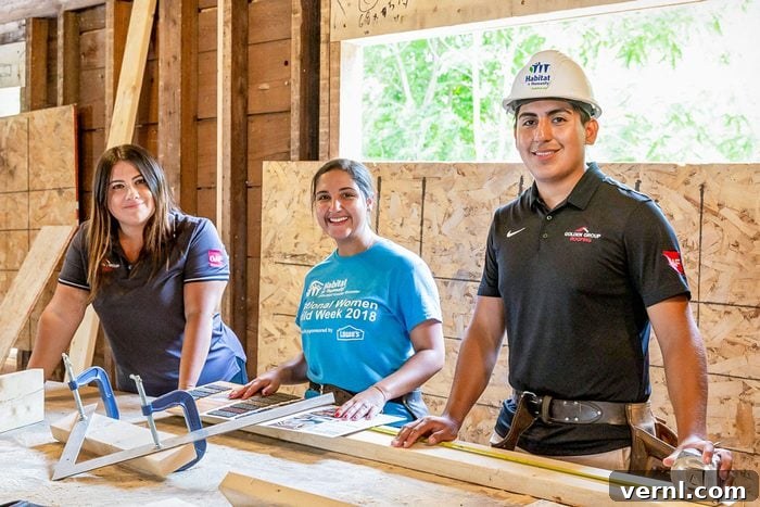 Greta Bajrami Roofer with her Employees