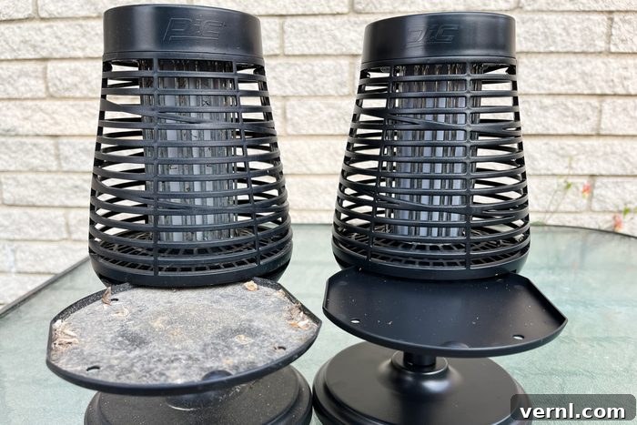 PIC Solar Bug Zapper Torch Review: Is It Worth the Buzz 3 before and after using Pic Insect Killer Torch