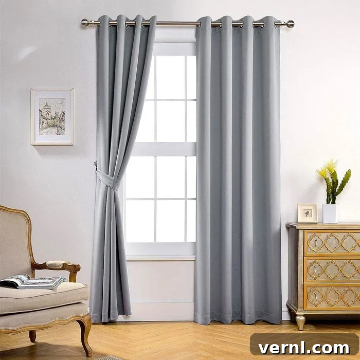 Are Soundproof Curtains Worth the Investment? 2 Miuco Room Darkening Curtains Via Merchant