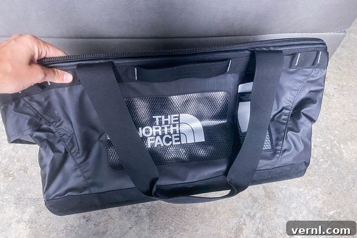 New North Face Base Camp Gear Box Folding Down