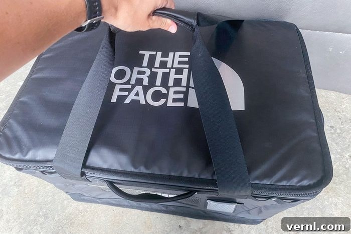 New North Face Base Camp Gear Box Tote Handle 2