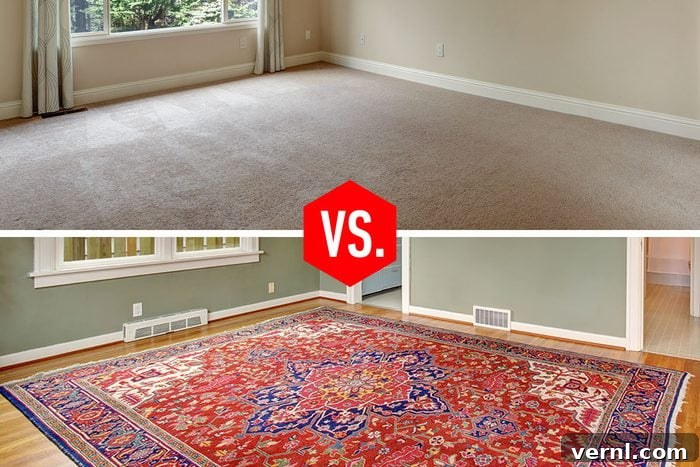 Carpet Versus Rug Choosing What Fits You Best 2 Carpet Vs Rug