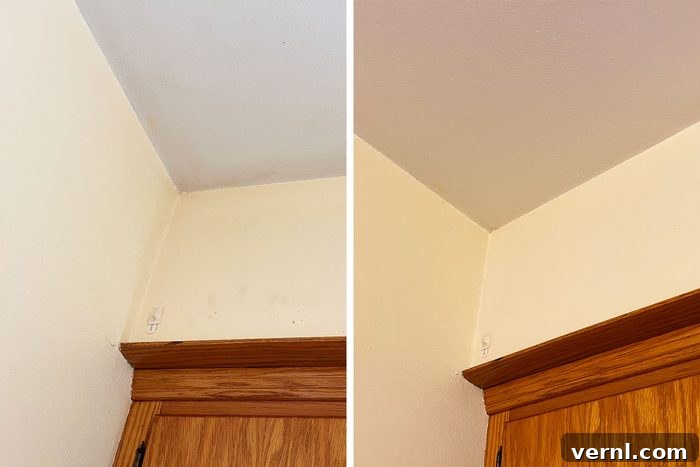 Chomp Wall Mop Review The Viral TikTok Favorite for Wall Cleaning 5 Before and After cleaning wall