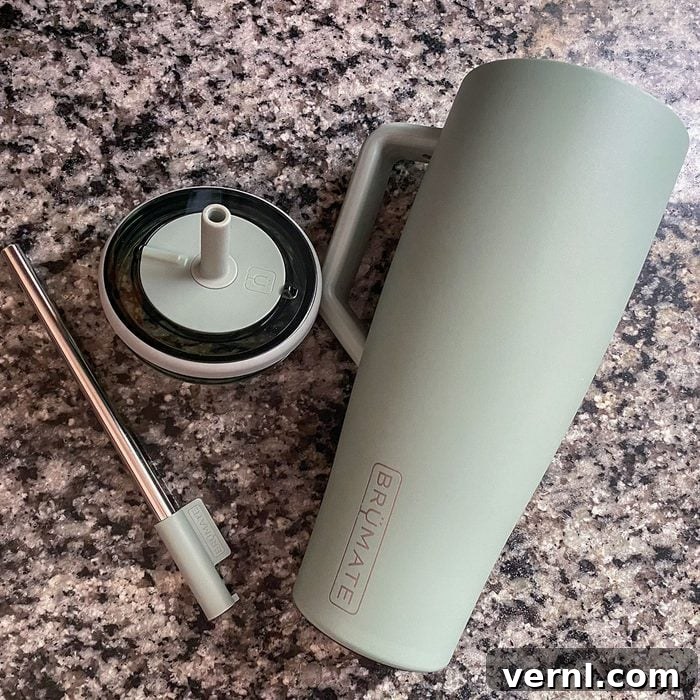 BruMate Era Review: A New Era for Leakproof Tumblers 4 Brumate Era Tumbler pieces kept on the counter