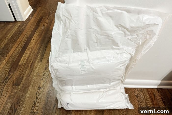  Buffy Cloud Comforter on a bed