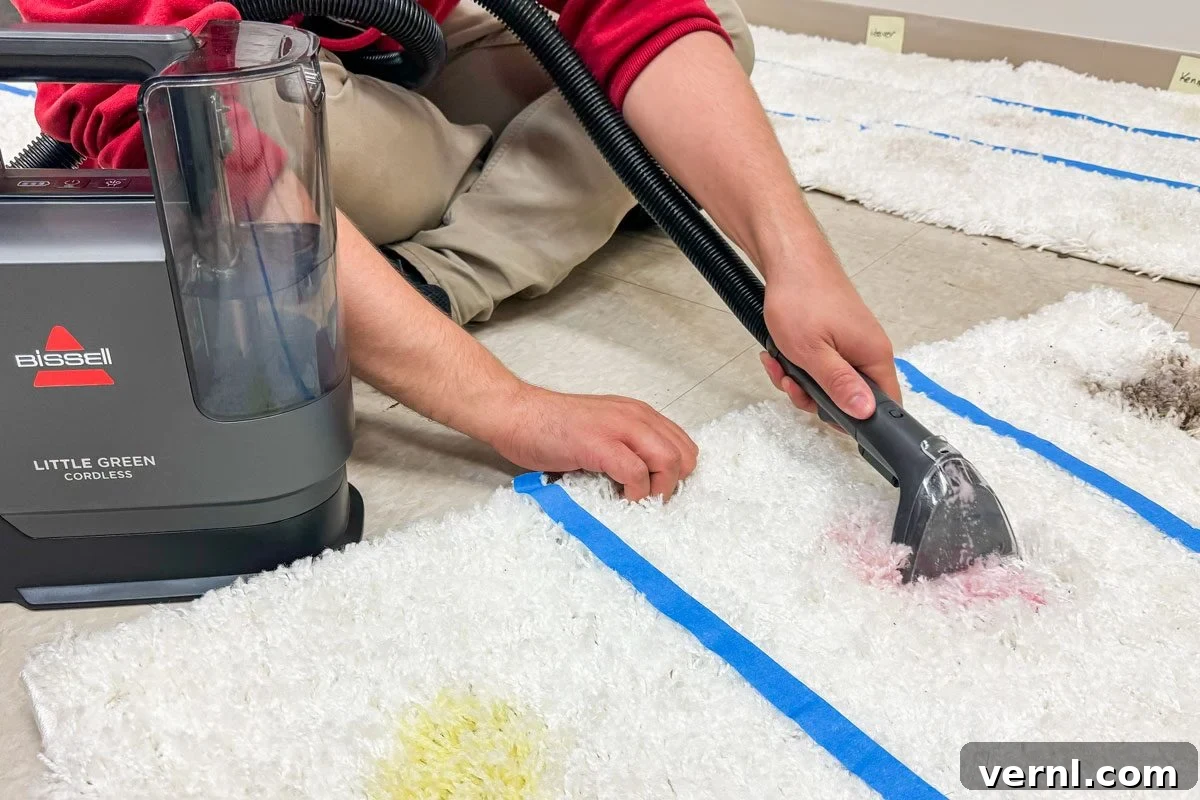 Hoover vs. Bissell: The Ultimate Pet Stain Carpet Cleaner Showdown 8 Bissell Spotclean Little Green