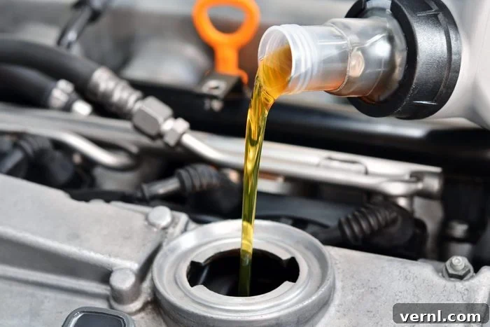 Mastering DIY Auto Repair 3 Fresh motor oil