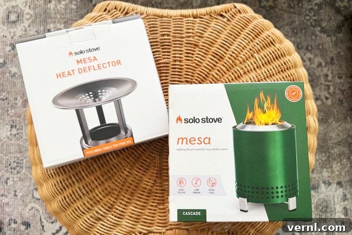 Solo Stove's Mesa Deflector: Maximize Your Fire Pit's Heating Zone 2 Solo Stove Heat Deflector box