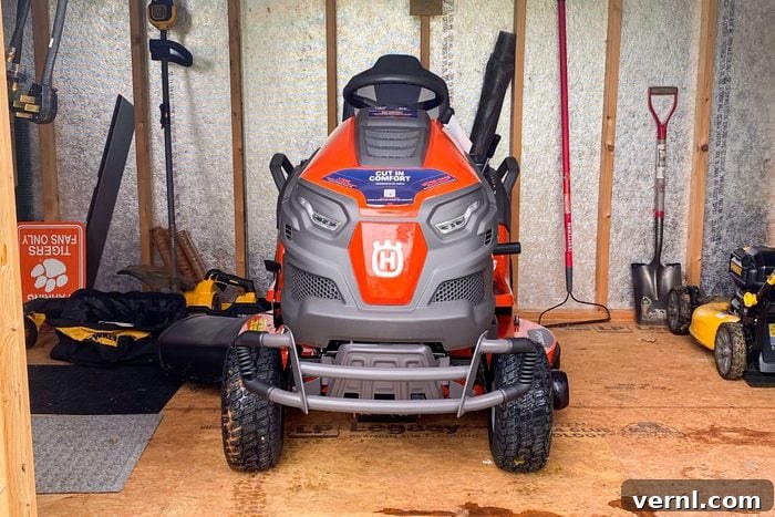 Husqvarna TS 242XD Review Power Speed and a Smooth Ride 5 Husqvarna Ts 242xd Riding Lawn Mower