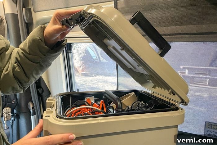 Organizing cables and other stuffYeti Loadout Gobox