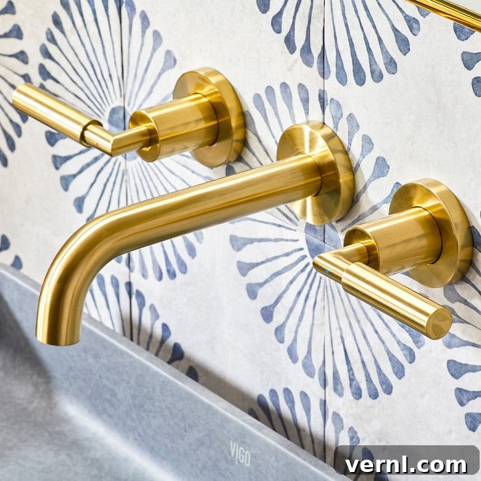 Design Experts Unveil 11 Must See Bathroom Trends For 2024 4 Aurora Decor Hoon 2 Handle Bathroom Faucet In Brushed Gold