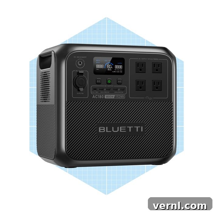The Ultimate Guide to Portable Power Stations 6 Bluetti Ac180 Solar Portable Power Station