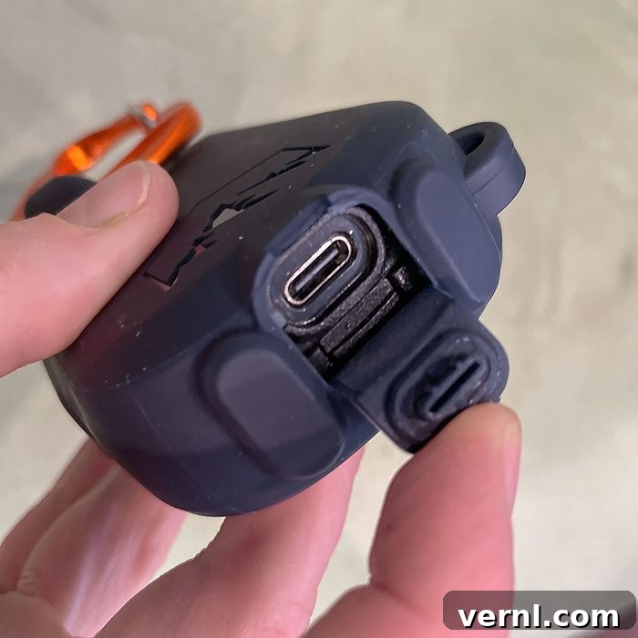Rocky Talkie: The Clear Choice for Mountain Communication 7 C type Port on Rocky Talkie Rugged Two Way Radio