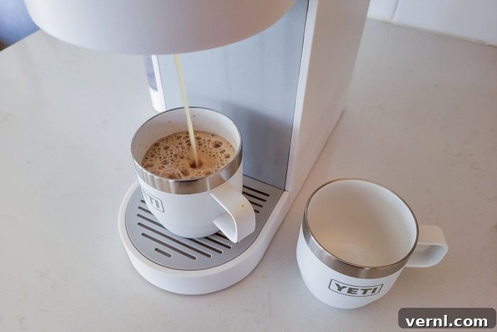 Yeti's Stackable Mugs Your Next Camp Coffee Essential 3 Coffee filling in Yeti’s New Stackable Cups