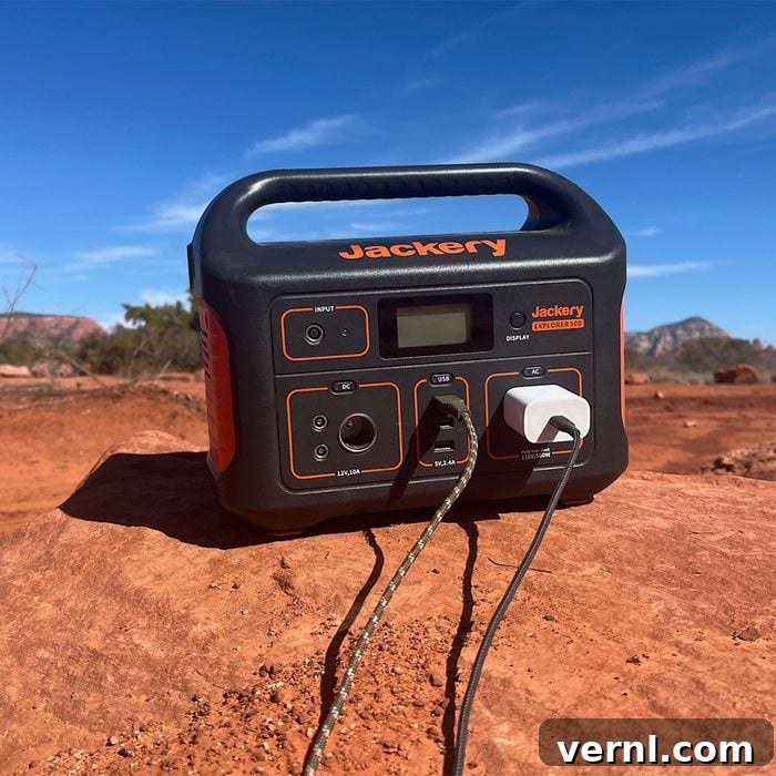 Jackery: The Ultimate Portable Power Solution 2 Jackery Explorer 500 Power Station with multiple devices charging