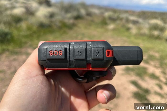 Garmin inReach Mini 2: Peace of Mind for Every Adventure 2 SOS button on Garmin inReach Mini 2