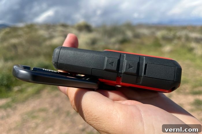 Garmin inReach Mini 2: Peace of Mind for Every Adventure 5 Side Buttons on