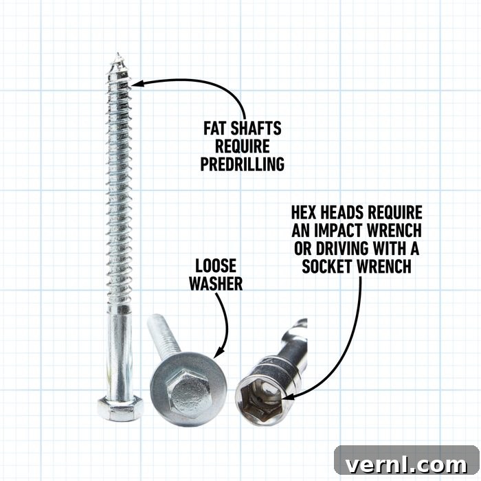 Lag Bolts Versus Structural Screws Making the Optimal Connection 2 Lag Screws
