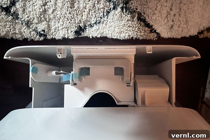 Midea Dehumidifier Ends North Carolina's Humidity Battle 4 Large water tank of Midea dehumidifier